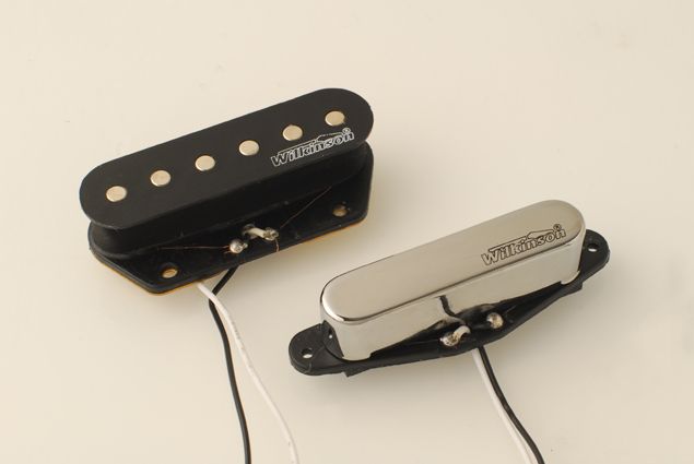 Wilkinson Lic Vintage Tele Pickup Set Chrome Cover  