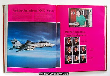 USS KITTY HAWK CV 63 WESTPAC CRUISE CRUISE BOOK 1984  