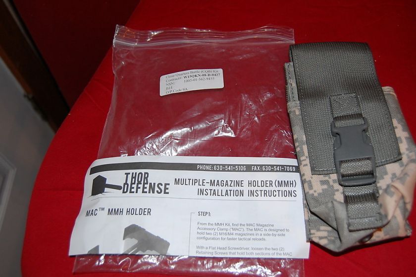 THOR DEFENSE MAC MMH HOLDER CQB KIT 1005 01 562 9455  