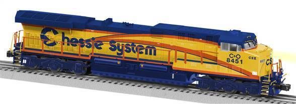 Lionel 6 38405 Chessie System CSX Heritage LEGACY AC6000 #8451 (NIB 