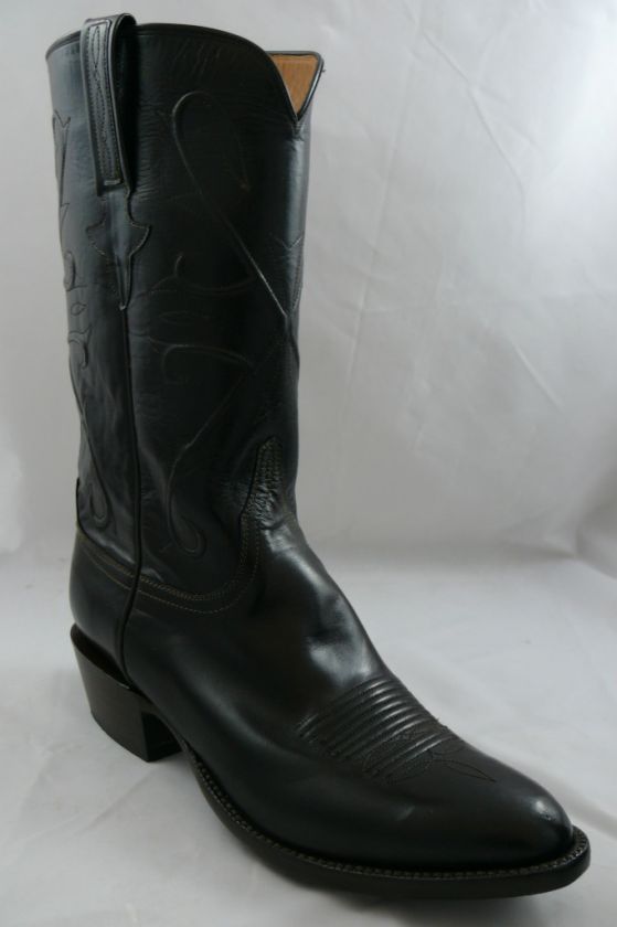 Mens Lucchese Cowboy Boots Chocolate Kangaroo L1503  