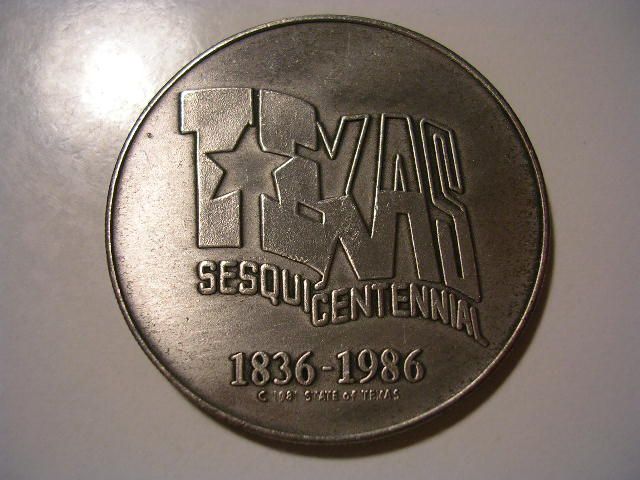 State of Texas Sesquicentennial Token