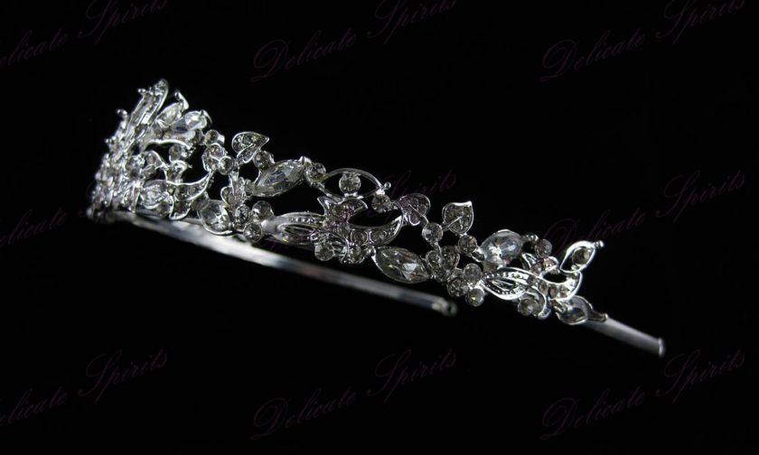 CLEARANCE ELEGANT SWAROVSKI CRYSTAL WEDDING BRIDAL PROM TIARA 