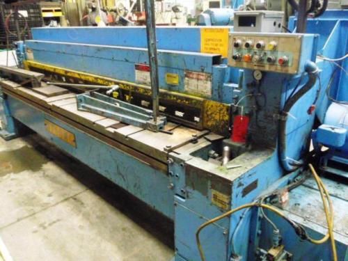 7617 WYSONG Model 1025 B Squaring Shear 10 x 1/4  