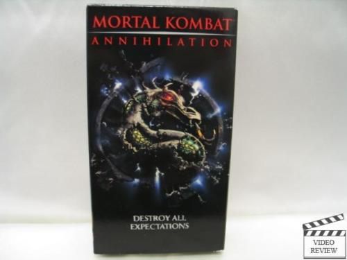 Mortal Kombat   Annihilation (VHS, 1998) Robin Shou 794043464331 