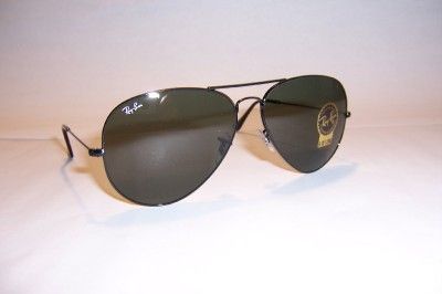 back guarantee model rb 3025 002 62 14 140 frame black lens green 