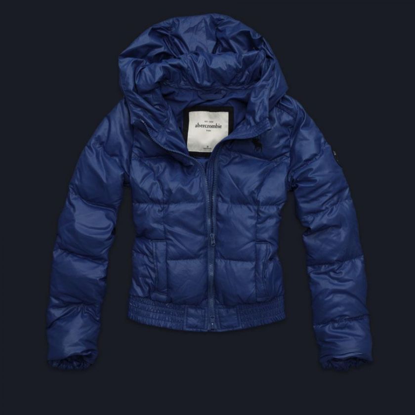 Authentic NWT Abercrombie Kids Fallon Down Coat Jacket Girls Size L 