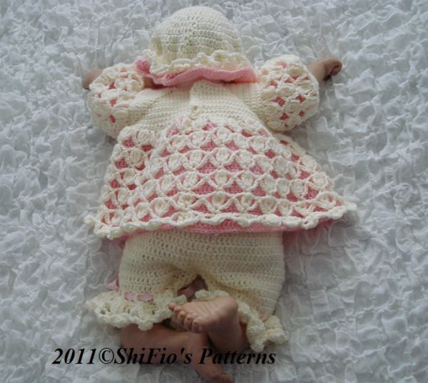   CROCHET PATTERN 3 SIZES CROCHET PATTERNS #194 By ShiFios Patterns