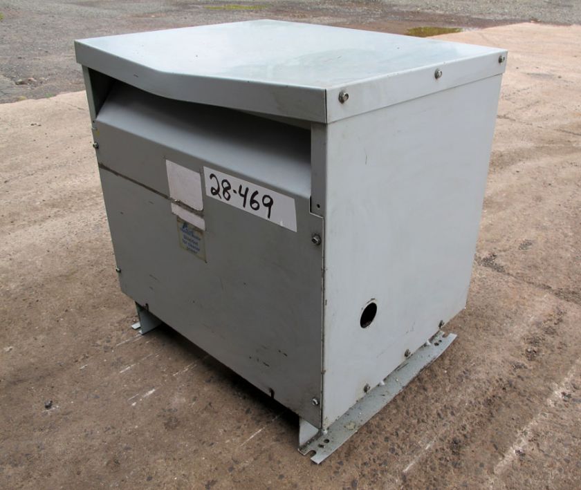 Acme 45 KVA 3 Phase Dry Type Transformer #T 353313 3S 480 Delta P 