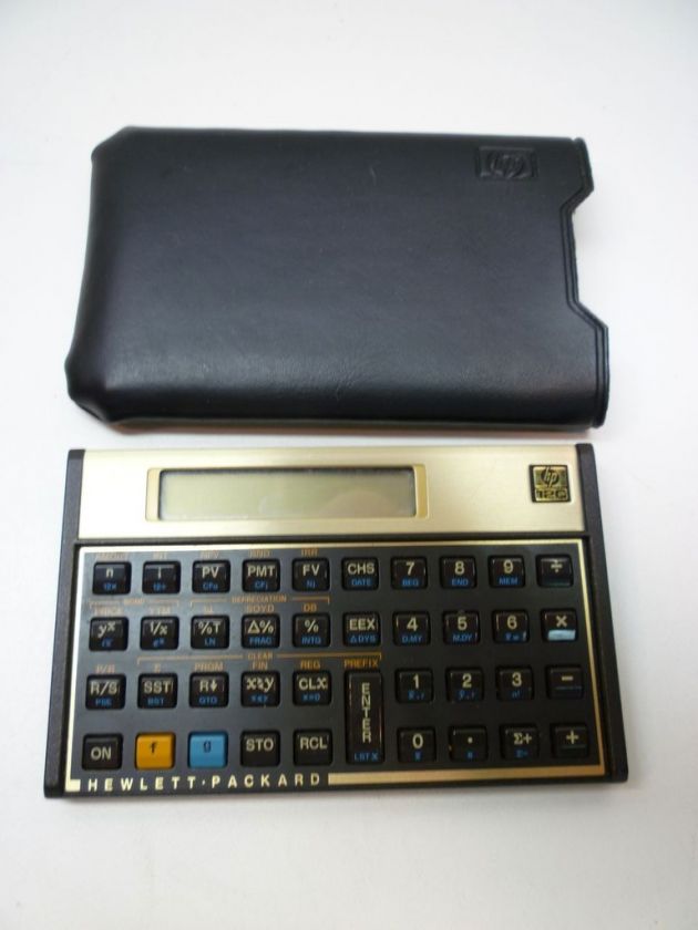 HP 12C Original Financial Calculator 88698000120  