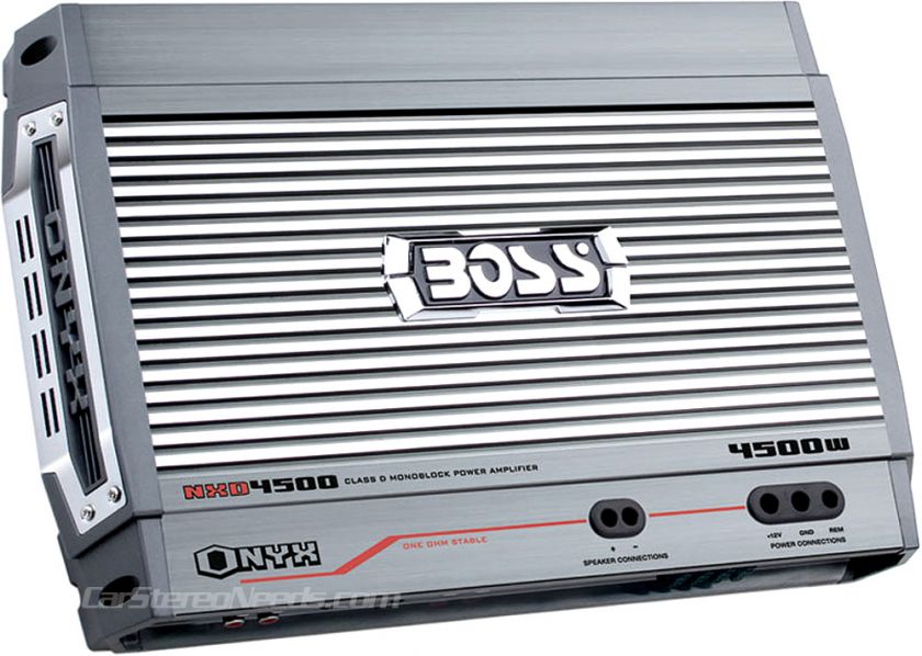   NXD4500 4500 WATT MONOBLOCK CLASS D AMPLIFIER MONO CAR SUB AMP 4000