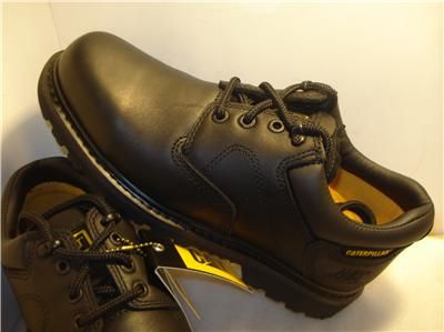 CATERPILLAR mens WORK shoes black US sz 7.5  