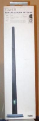 Terk AM FM Amplified Tower Indoor Antenna AF 9330  