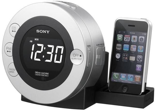 SONY ICF CD3iP DREAM MACHINE FM/AM CD CLOCK RADIO  