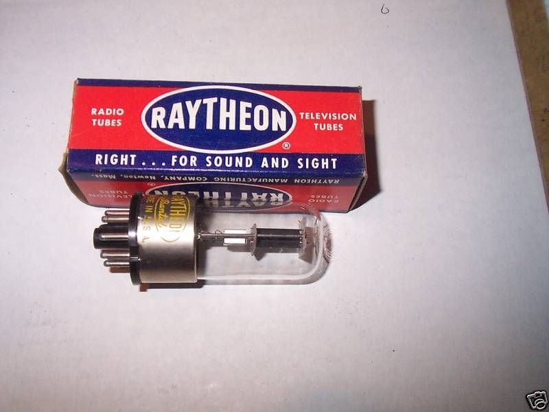 vintage rayethon radio electronic tub bulb 65qgt  