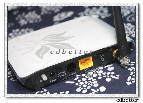   3G 7.2 Mbps CDMA 1X EVDO Wireless WiFi Broadband Router Gateway  