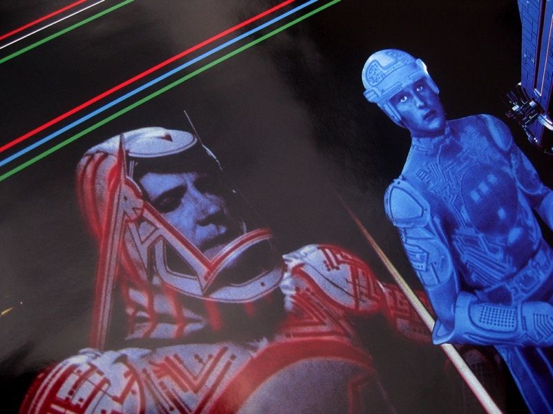 Tron Arcade Side Art Sideart Set Both  