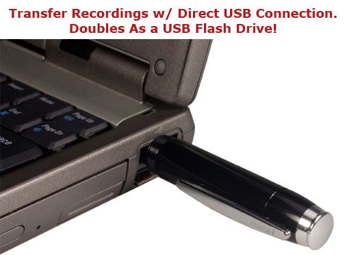 142 Hour Digital Voice Recorder Pen Audio Spy Recording  