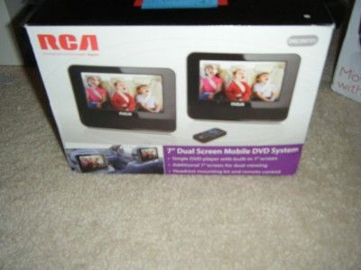 RCA DRC99731 dual screen 7 mobile dvd player  