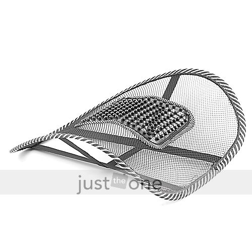 Car Seat Chair Massage Back Lumbar Support Mesh Cushion  