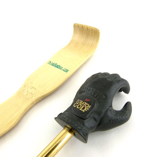 The Original Scratch Golf Back Scratcher measure approximately 18 