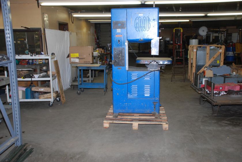 GROB 660 18 inch VERTICAL BAND SAW BANDSAW, TESTED INV=1263  