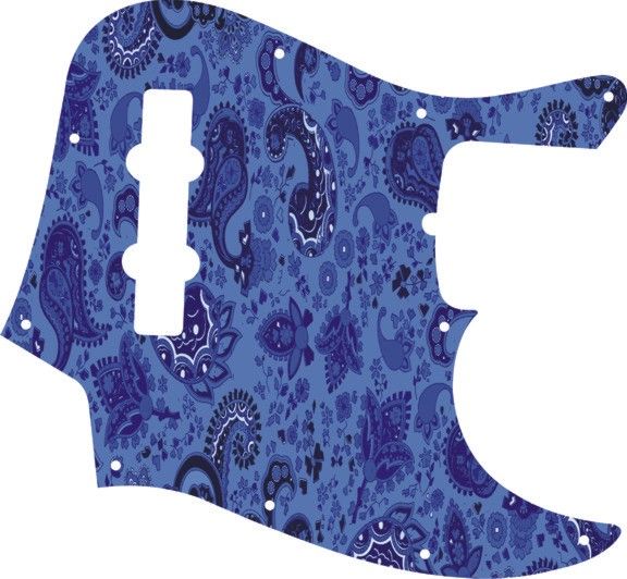 Pickguard for Fender Jazz J Bass Guitar Paisley BE   