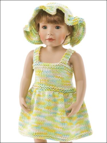 18inch Doll Clothes Knitting Book Knit Patterns Dress  