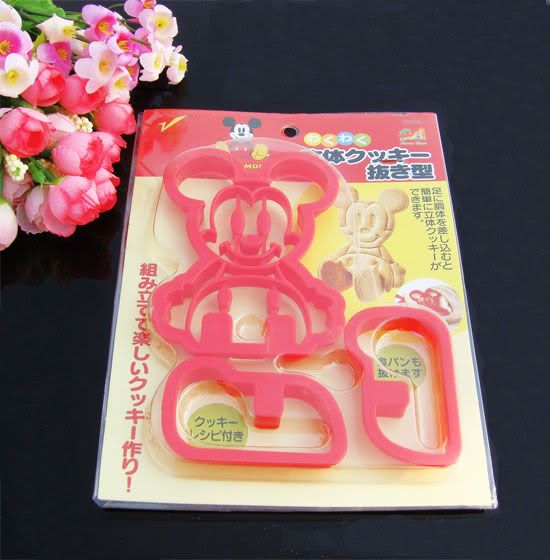 Mouse Loaf Cookie Cake Deracoting Cutter Fondant Sugar  