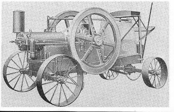   Famous Titan 12 15 HP Hit & Miss Gas Engine Horse Drawn Truck  