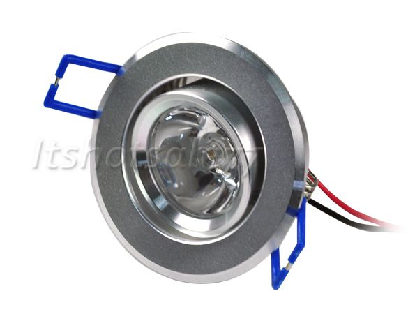 3W LED Ceiling Light Down Recessed Lamp Warm White 100V 240V  