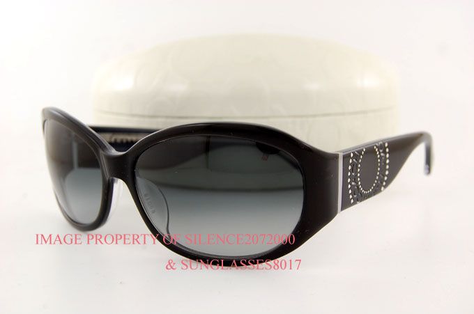 Brand New COACH Sunglasses S845 ALBERTA BLACK 100% Authentic 