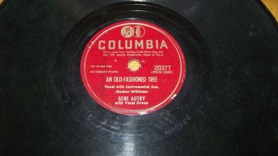 78 Columbia Record Gene Autry   Here Comes Santa Claus  