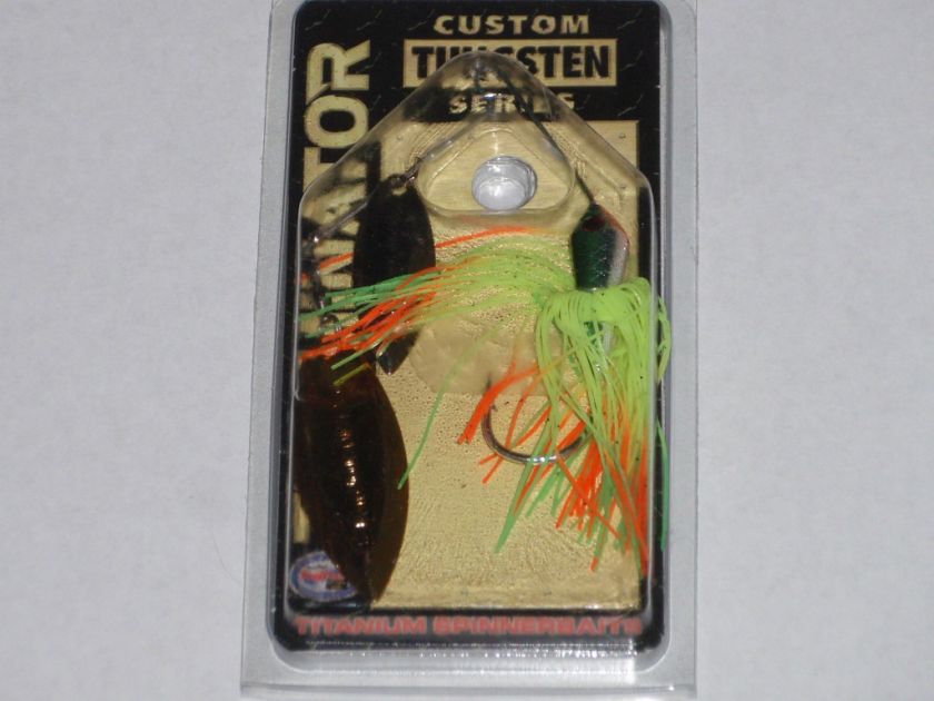 Terminator Custom Tungsten Series Spinnerbait Hot Tip Chartreuse 