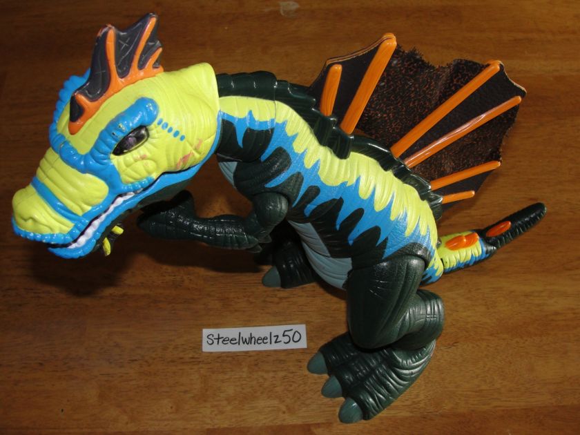 Imaginext Mega Spinosaurus Fisher Price Dinosaur Toy RARE T Rex Move 