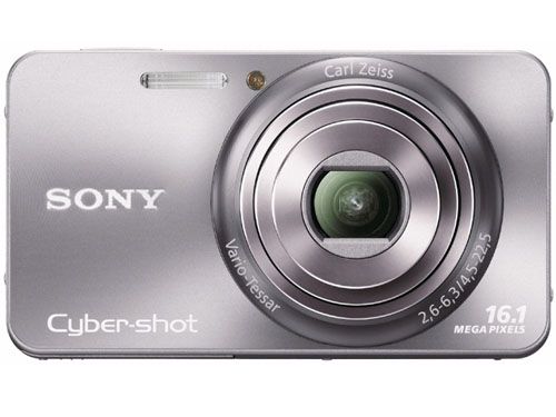 Sony Cyber shot DSC W570 16.1 MP Digital Camera   Silver 2 3 Day USPS 