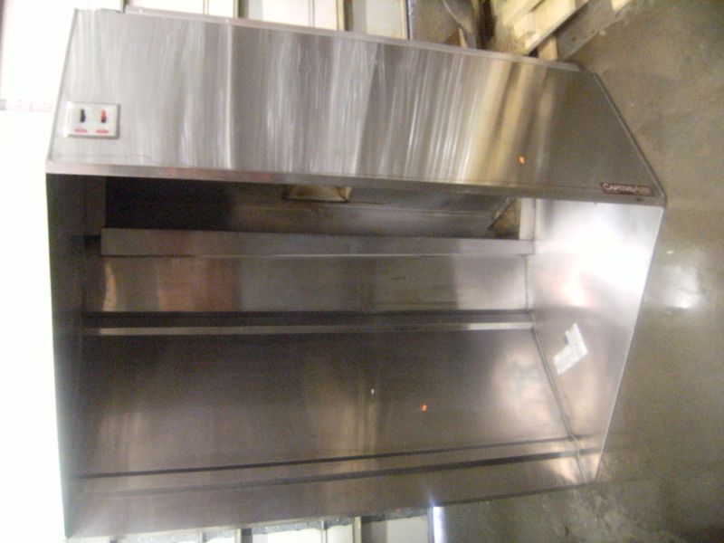 Captive Aire Backshelf Restaurant Exhaust Hood  