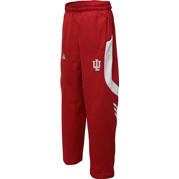 Indiana Hoosiers Youth adidas Cardinal Scorch Warm Up Pants  