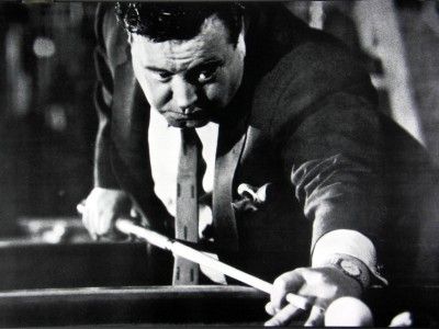 The Hustler, Jackie Gleason Playing Billiards/ Pool against Paul 