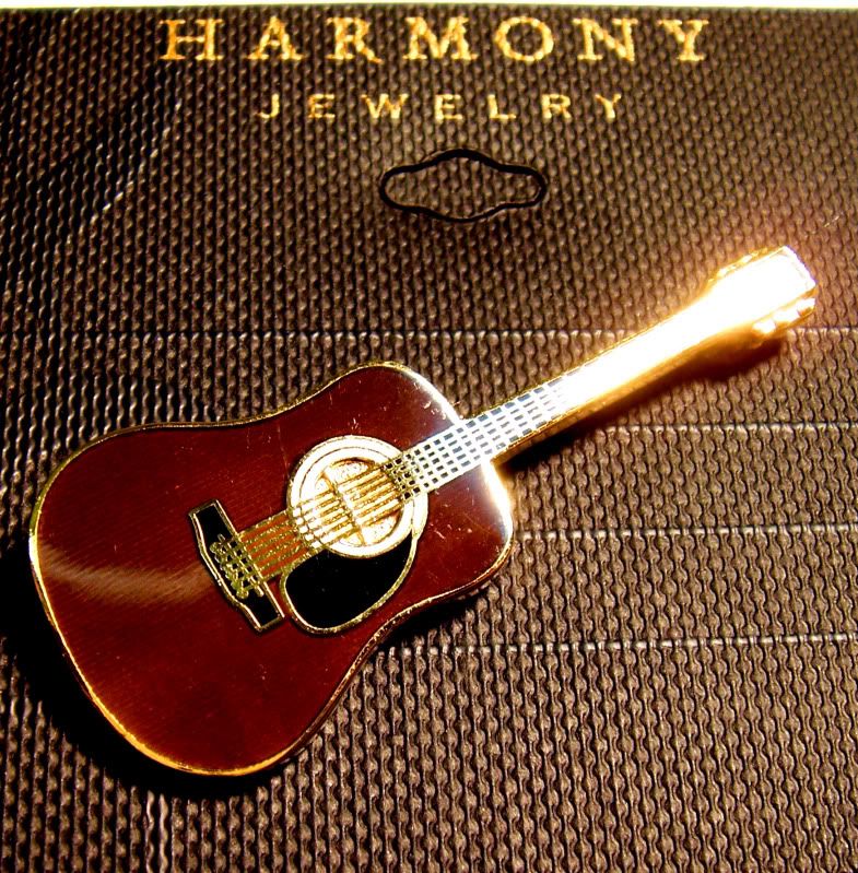 Martin Classic HD28 Acoustic Guitar Replica Jewelry Pin  