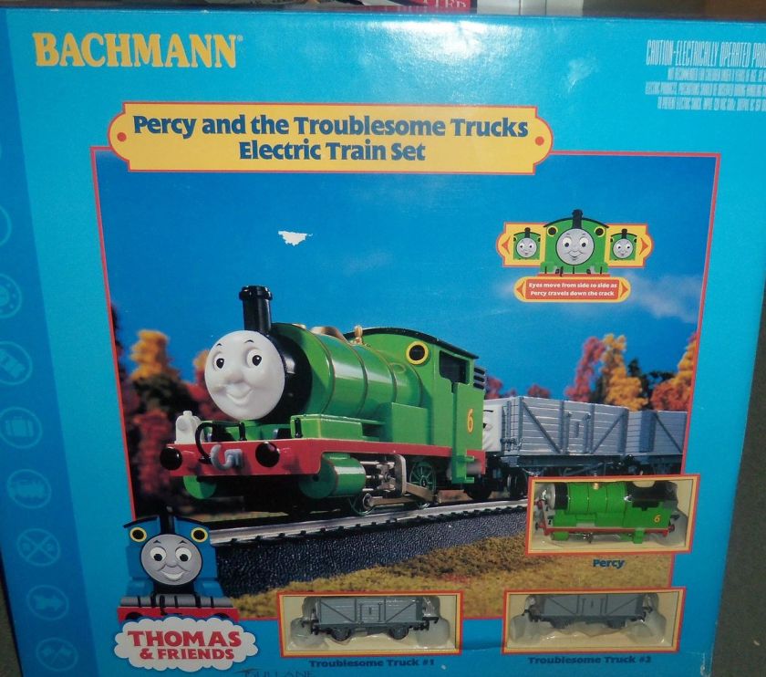 HO Bachmann Percy and the Troublesome Trucks Train Set NIB # 00643 