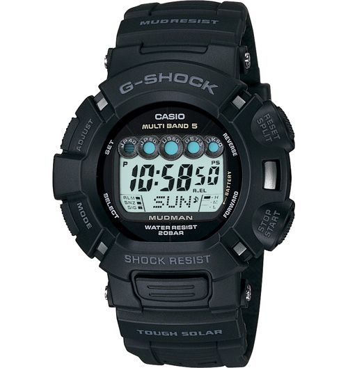 200M Casio G SHOCK MUDMAN Atomic Multi band GW9000A 1  