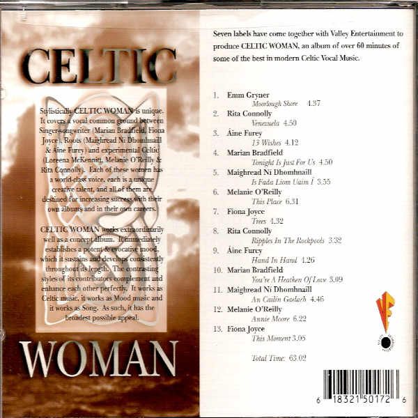 Celtic Woman 1 Irish Fiona Joyce Moya Brennan Music CD  