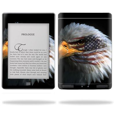 Vinyl Skin Decal Cover for  Kindle Touch Tablet Eagle Eye  