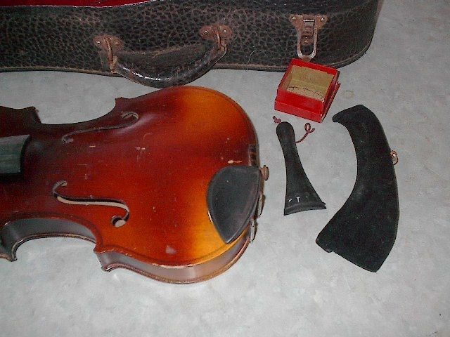 Vintage Violin Stradiuarius Cremonensis Facibat Anno with Case  