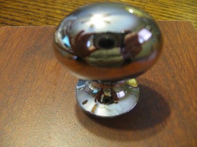 CHROME Lrg Football 1 3/8 Knob Handle by Liberty NEW  