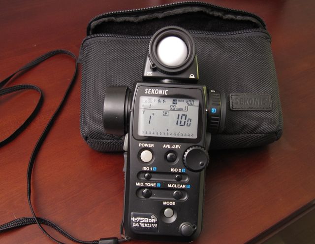 Sekonic L 758DR DigitalMaster Light Spot Meter Digital  