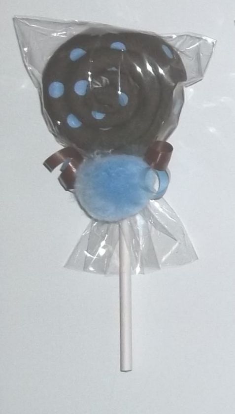 WASHCLOTH LOLLIPOP WITH LOLLIPOP STICK~SHOWER FAVOR  