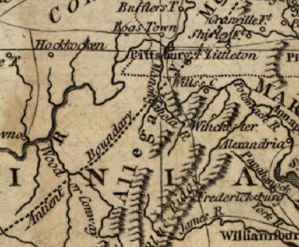 1783 Map East of Mississippi River Canada to Florida  