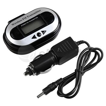 NEW CAR Radio FM Transmitter Accessory For  MP4 APPLE IPOD ZUNE 